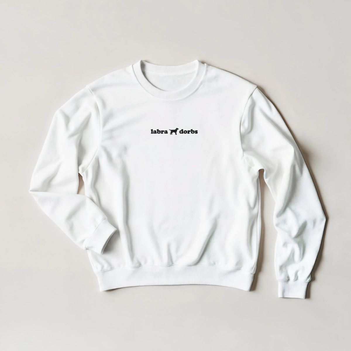 Labradorbs embroidered sweatshirt