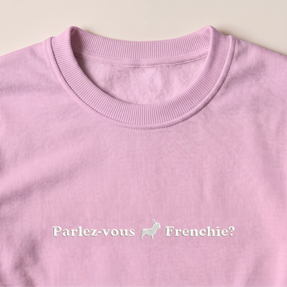 Parlez-vous Frenchie? | Embroidered Sweatshirt