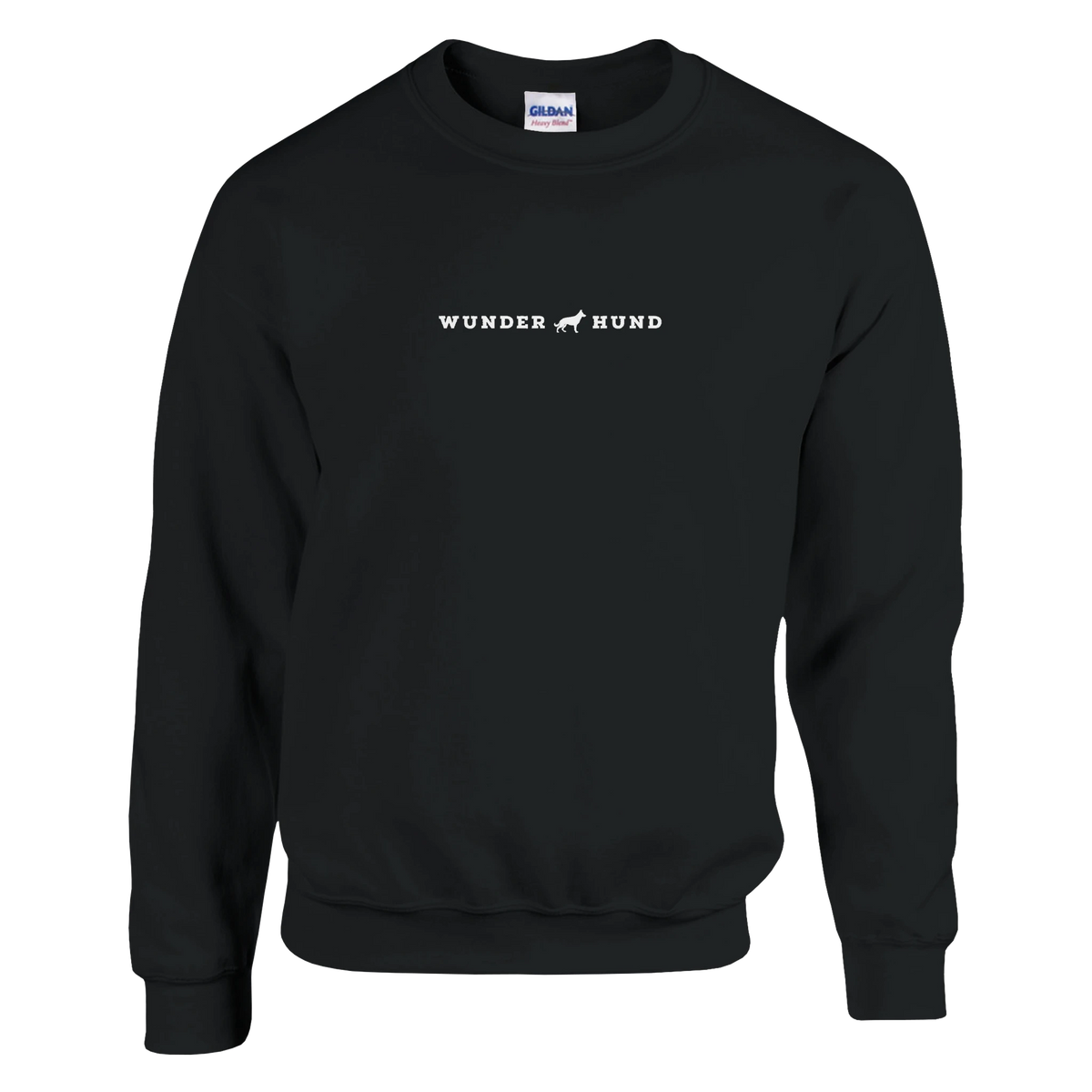 Wunder Hund German Shepherd embroidered sweatshirt in Black